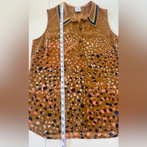 NWOT CABI Cheers Sleeveless Blouse - Picture 10 of 15